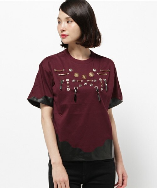 TOGA PULLA【モチーフジャージTシャツ】 TOGA PULLA（トーガ プルラ）の「TOGA PULLA モチーフジャージT