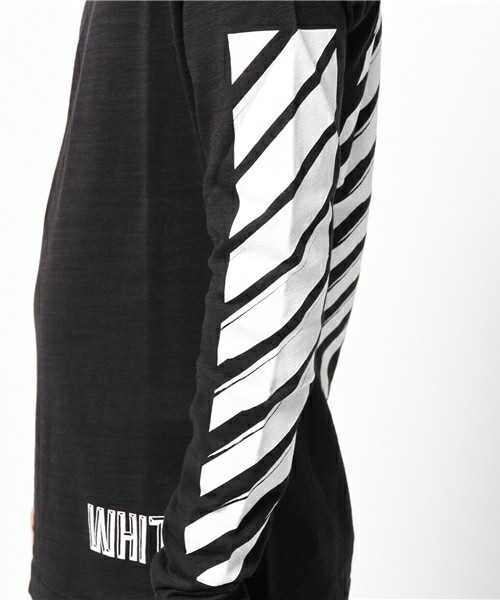 off white（オフホワイト）の「off white 『3D WHITE』ロングTシャツ（Tシャツ/カットソー・メンズ・ブラック・SMALL/MEDIUM）」の6枚目の写真