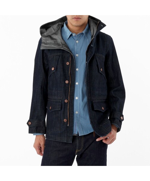 AIGLE（エーグル）の「GORE-TEX デニムマウンテンパーカー（）」 - WEAR
