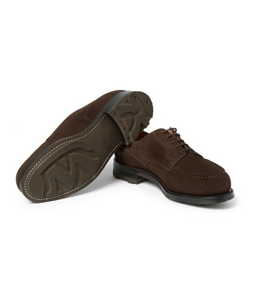 J.M. WESTON（ジェイエムウエストン）の「Goodyear®-Welted Suede Derby Shoes（シューズ・メンズ・Brown・UK 6/UK 7Coming soon/UK 8/UK 9/UK 10/UK 11/UK 12/UK 13）」の7枚目の写真