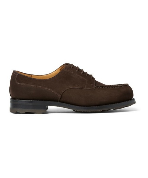 J.M. WESTON（ジェイエムウエストン）の「Goodyear®-Welted Suede Derby Shoes（シューズ・メンズ・Brown・UK 6/UK 7Coming soon/UK 8/UK 9/UK 10/UK 11/UK 12/UK 13）」の3枚目の写真