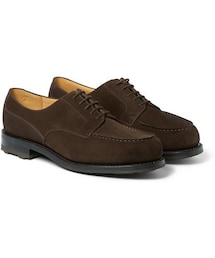 J.M. WESTON | Goodyear®-Welted Suede Derby Shoes(シューズ)