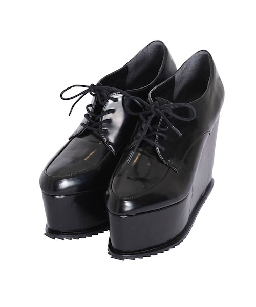 EVRIS（エヴリス）の「プラットフォームシューズ（シューズ・レディース・ブラック/ボルドー・S/M/L）」の4枚目の写真