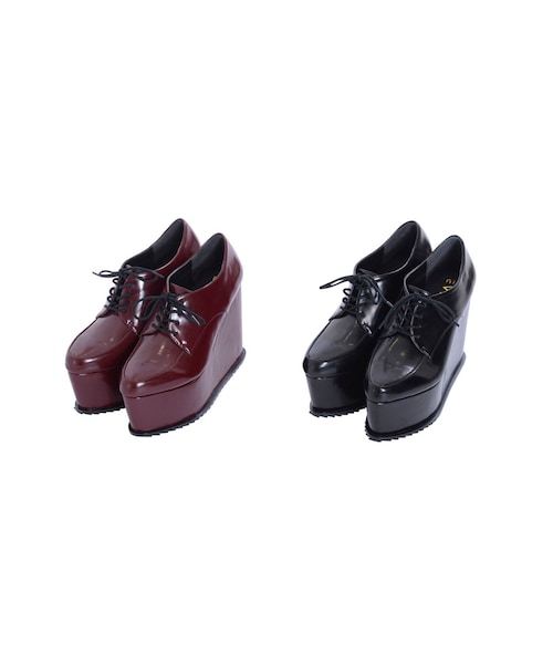 EVRIS（エヴリス）の「プラットフォームシューズ（シューズ・レディース・ブラック/ボルドー・S/M/L）」の10枚目の写真