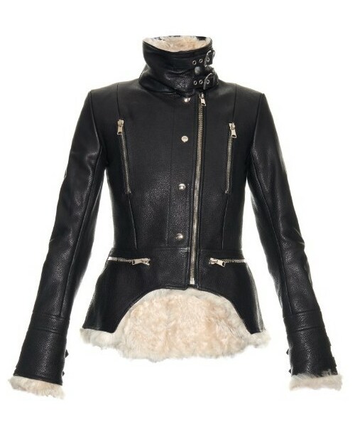 alexander mcqueen shearling jacket