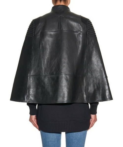 GIVENCHY（ジバンシイ）の「Givenchy Biker leather cape