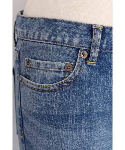 NINE（ナイン）の「スキニーデニム（パンツ・レディース・ホワイト/ブリーチ/ブラック・XS/S/M）」の12枚目の写真