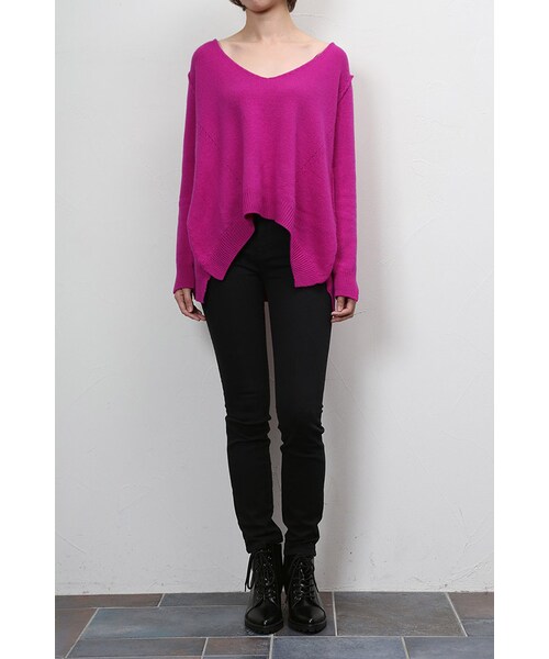 NINE（ナイン）の「スキニーデニム（パンツ・レディース・ホワイト/ブリーチ/ブラック・XS/S/M）」の5枚目の写真