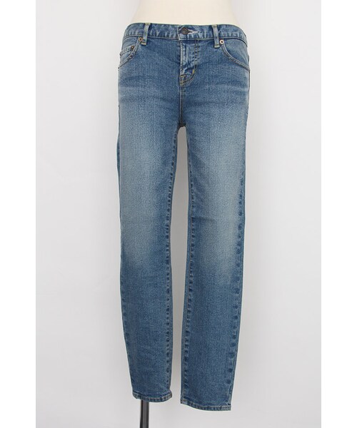 NINE（ナイン）の「スキニーデニム（パンツ・レディース・ホワイト/ブリーチ/ブラック・XS/S/M）」の9枚目の写真