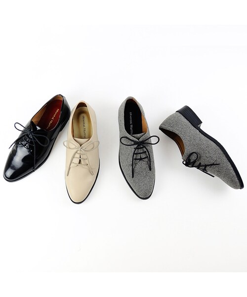 ORiental TRaffic（オリエンタルトラフィック）の「2wayレースアップシューズ（シューズ・レディース・ベージュ/ブラック/グレー・S/M/L/LL）」の10枚目の写真