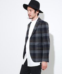 08sircus | oil cut block check jacket(その他)