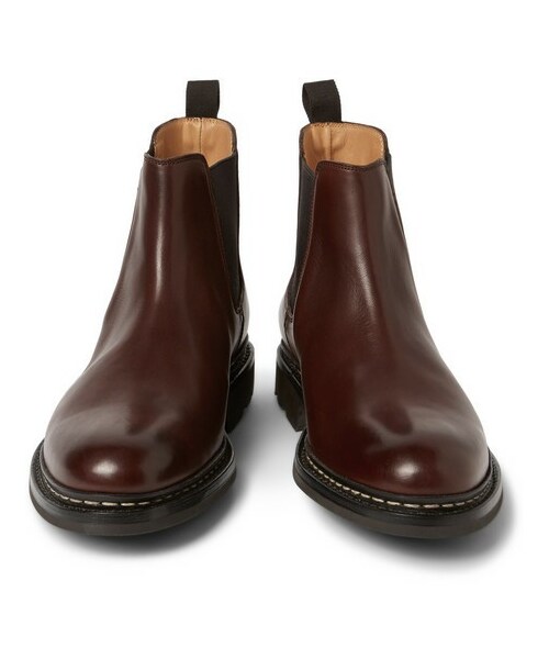 HESCHUNG(エシュン)の「Tremble Leather Chelsea Boots(シューズ・メンズ・Brown・UK 6 (EU 40)/UK 7 (EU 41)/UK 8 (EU 42)/UK 9 (EU 43)/UK 10 (EU 44)/UK 11 (EU 45)/UK 12 (EU 46))」の6枚目の写真