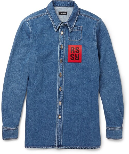 RAF SIMONS（ラフシモンズ）の「Raf Simons Washed-Denim Shirt