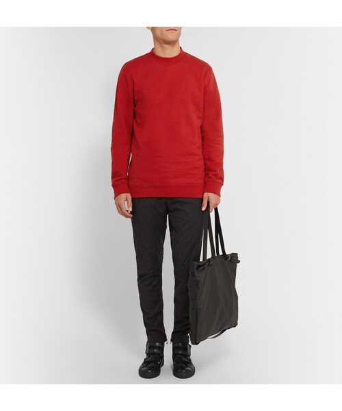RAF SIMONS（ラフシモンズ）の「Raf Simons Printed Loopback Cotton-Jersey Sweatshirt（スウェット・メンズ・Red・XS/S/M/L）」の3枚目の写真