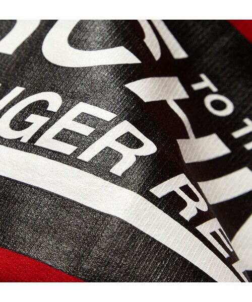 RAF SIMONS（ラフシモンズ）の「Raf Simons Printed Loopback Cotton-Jersey Sweatshirt（スウェット・メンズ・Red・XS/S/M/L）」の4枚目の写真