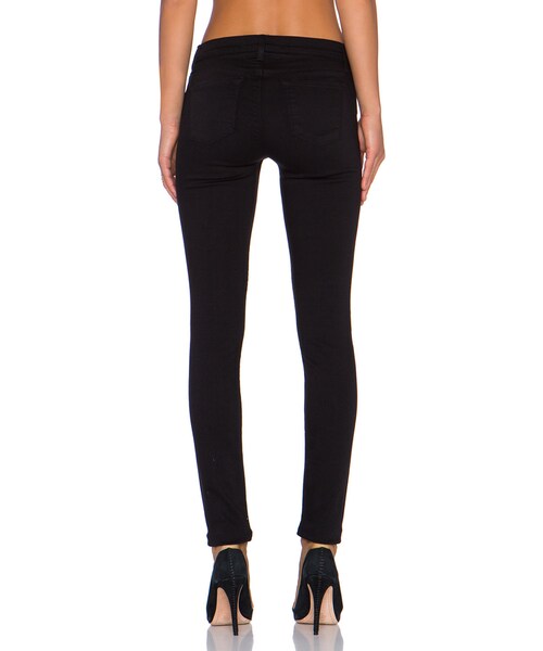 J BRAND（ジェイブランド）の「J Brand Mid Rise Super Skinny（デニムパンツ・レディース・Black・23/24/25/26/27/28/29/30）」の2枚目の写真