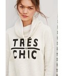 Forever 21 | FOREVER 21 Chic Funnel-Neck Hoodie(運動衫)