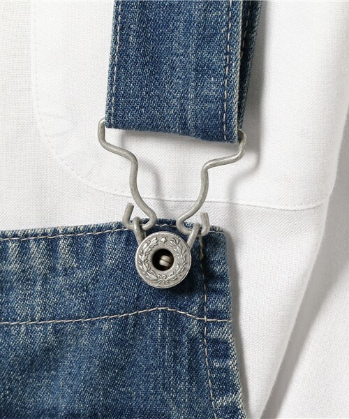 Johnbull Private labo（ジョンブルプライベートラボ）の「デニムオーバーオール（サロペット/オーバーオール・メンズ・ブルー系その他・MEDIUM/LARGE/SMALL）」の11枚目の写真