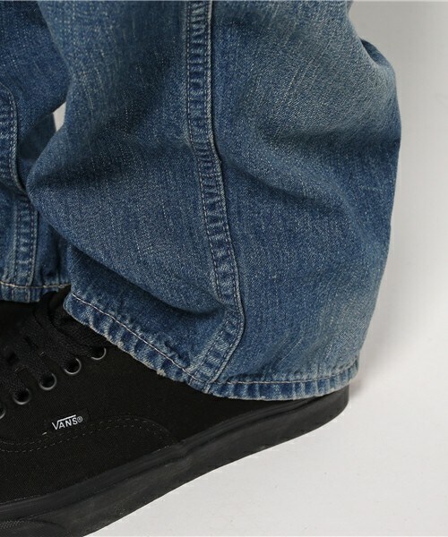 Johnbull Private labo（ジョンブルプライベートラボ）の「デニムオーバーオール（サロペット/オーバーオール・メンズ・ブルー系その他・MEDIUM/LARGE/SMALL）」の10枚目の写真