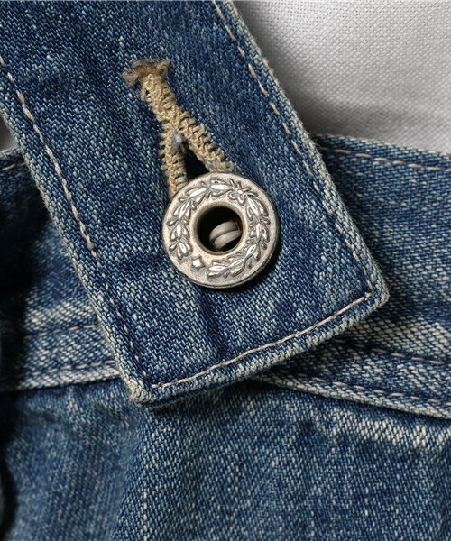 Johnbull Private labo（ジョンブルプライベートラボ）の「デニムオーバーオール（サロペット/オーバーオール・メンズ・ブルー系その他・MEDIUM/LARGE/SMALL）」の13枚目の写真