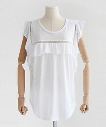 DHOLIC | スクエアフリルブラウス(シャツ/ブラウス)