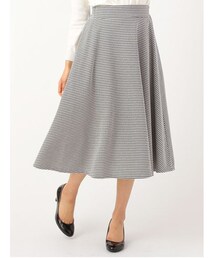 earth music&ecology | ギンガムミモレ(スカート)