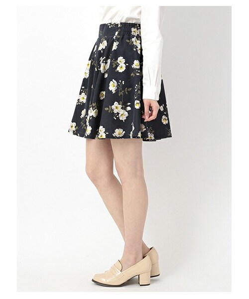 alice＋olivia スカート ミニ フラワー 花柄（HAPPYがひろがる向日葵 