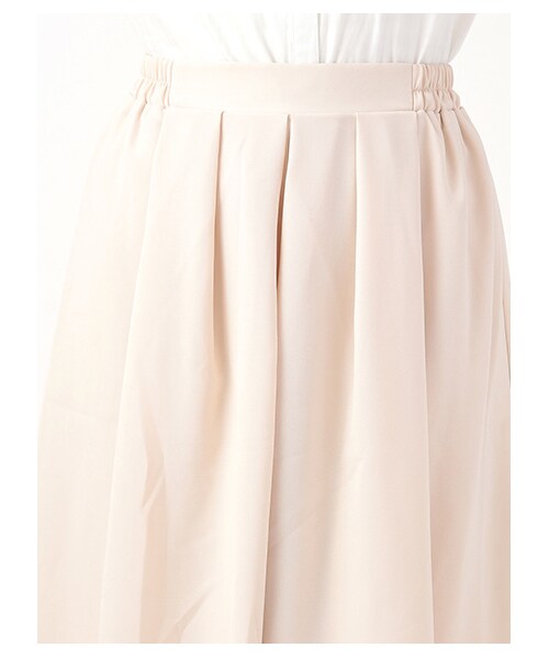 earth music&ecology（アースミュージックアンドエコロジー）の「ミディタックキュロットパンツ（パンツ・レディース・オフホワイト/ブラック/ベージュ/ブルー/ネイビー・F）」の9枚目の写真