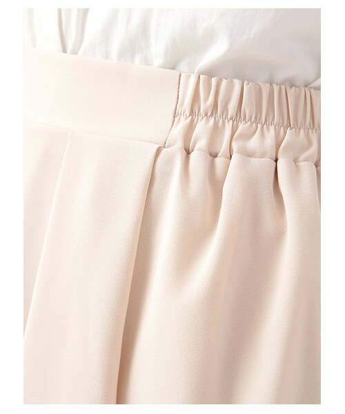 earth music&ecology（アースミュージックアンドエコロジー）の「ミディタックキュロットパンツ（パンツ・レディース・オフホワイト/ブラック/ベージュ/ブルー/ネイビー・F）」の11枚目の写真