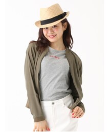 earth music&ecology | リブブルゾン(ジャケット/アウター)