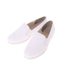 earth music&ecology | ＜WEB限定大きな・小さなサイズ＞パイルスリッポンシューズ(シューズ)