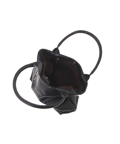 Green Parks fuuwa（グリーンパークスフーワ）の「・ネコパンチングトート（財布/小物・レディース・ブラック/キャメル・F）」の9枚目の写真