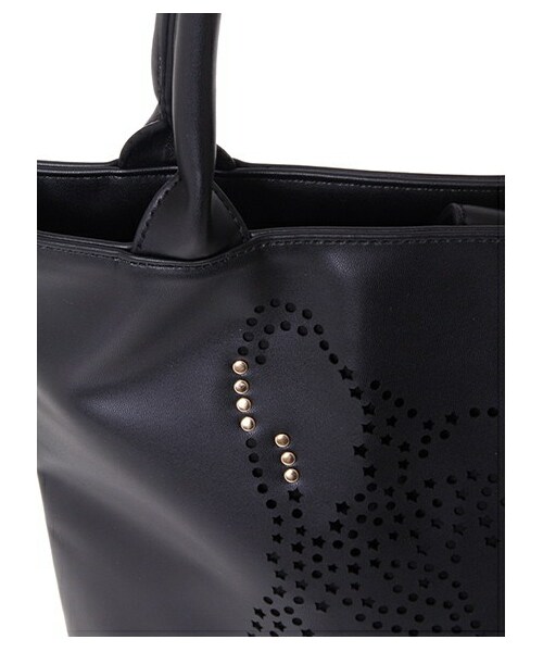 Green Parks fuuwa（グリーンパークスフーワ）の「・ネコパンチングトート（財布/小物・レディース・ブラック/キャメル・F）」の6枚目の写真