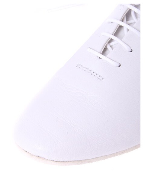 Samansa Mos2(サマンサ モスモス)の「レザーレースアップシューズ 1804434-21-11-13(シューズ・レディース・オフホワイト/ブラック・M/L)」の6枚目の写真