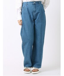 ehka sopo | 太ストレートパンツ 1401471-22-13-11(パンツ)