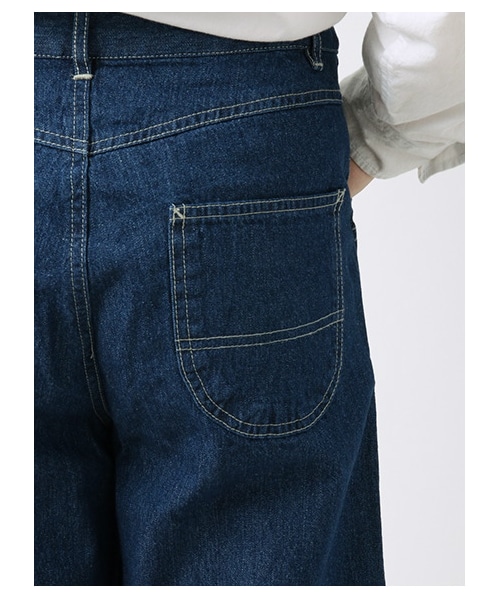 ehka sopo（エヘカソポ）の「太ストレートパンツ 1401471-22-13-11（パンツ・レディース・ブルー/ネイビー・S/M）」の8枚目の写真