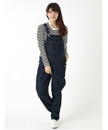 ehka sopo | デニムサロペット 1401390-12-13-11(オールインワン・サロペット)