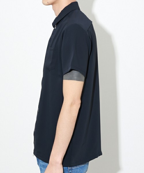 STUDIOUS（ステュディオス）の「ジップアップ半袖シャツ（）」 - WEAR