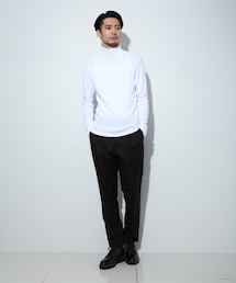JOHN LAWRENCE SULLIVAN タートルネック　切り替えトップス JOHN LAWRENCE SULLIVAN｜ジョンローレンスサリバンのTシャツ