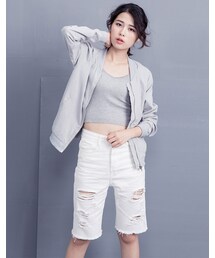 mooncat | 桃絨飛行外套色(ジャケット/アウター)