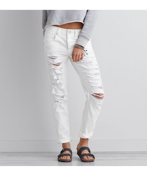 American Eagle(アメリカンイーグル)の「トムガールジーンズ(デニムパンツ・レディース・ホワイトアウト・2/REGULAR/4/REGULAR/6/REGULAR/8/REGULAR/10/REGULAR/0/REGULAR/00/REGULAR/2/SHORT/4/SHORT/6/SHORT/8/SHORT/10/SHORT/0/SHORT/00/SHORT)」の1枚目の写真