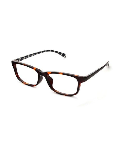 JINS（ジンズ）の「季節にあわせて着替えるメガネ MY CLOSETシリーズ【MARIN REGIMENTAL】（メガネ・メンズ・レッド×レジメンタル/ネイビー×レジメンタル/ブラウンデミ×レジメンタル/ブラック×レジメンタル・53□17-150○34.5 (Largeのみ)）」の3枚目の写真