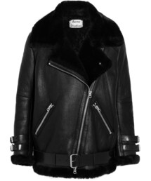 Acne Studios | Acne Studios Oversized Shearling Biker Jacket(ジャケット/アウター)