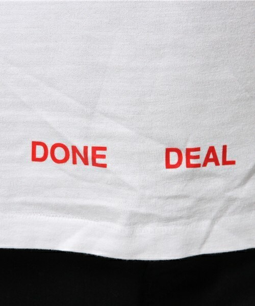 off white（オフホワイト）の「OFF WHITE 『DONE DEAL』カットソー（Tシャツ/カットソー・メンズ・ホワイト・MEDIUM）」の9枚目の写真