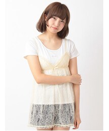 E hyphen world gallery Bon Bon | BonBon Tulle Cami Set(トップス)