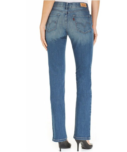 Levi's(リーバイス)の「Levi's® 525 Perfect-Waist Straight-Leg Jeans, Golden Coast Wash(デニムパンツ・レディース・Golden Coast・4M/4S/6M/6S/8M/8S/10M/10S/12M/12S/14M/14S/16M/16S)」の2枚目の写真