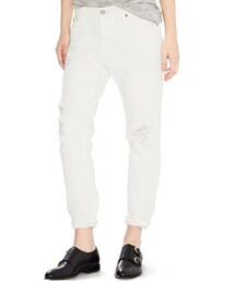 Levi's | Levi's® 501® CT Customized and Tapered Boyfriend Jeans, White Tumble Wash(デニムパンツ)
