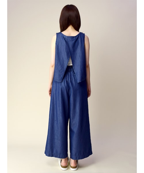 w closet（ダブルクローゼット）の「テンセルデニムセットアップ
