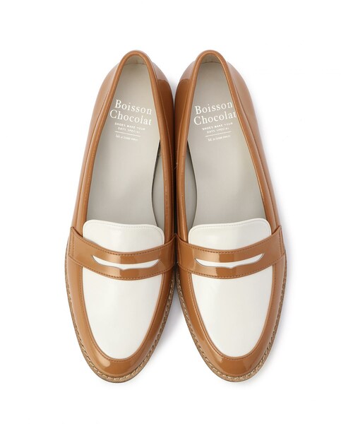 Boisson Chocolat（ボワソンショコラ）の「ボワソンショコラ/BBC ﾍﾟﾆｰﾛｰﾌｧｰ15（シューズ・レディース・ブラック/ブラウン/ネイビー/その他1・22cm/22.5cm/23cm/23.5cm/24cm/24.5cm）」の2枚目の写真