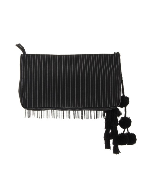 merry jenny（メリージェニー）の「【casselini】スターフリンジバッグ（バッグ・レディース・オフホワイト/ブラック・F）」の5枚目の写真